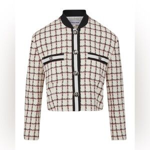 Veronica Beard NWT Ellicott Tweed Jacket - Sz 12